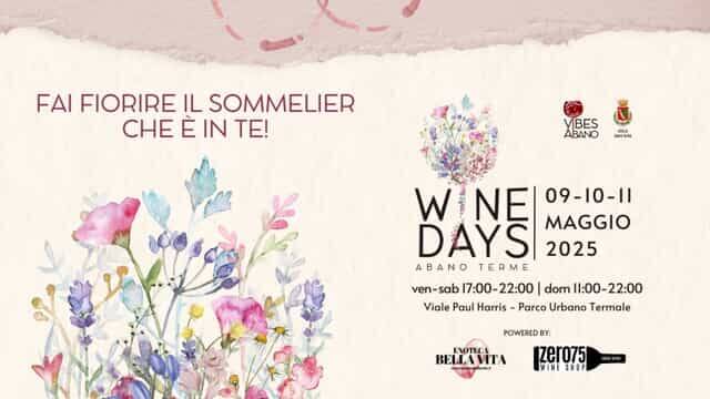 Locandina Abano Wine Days