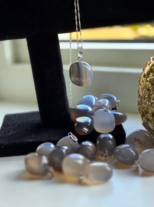 Agate Pendant (Selfesteem, acceptance & Focus)