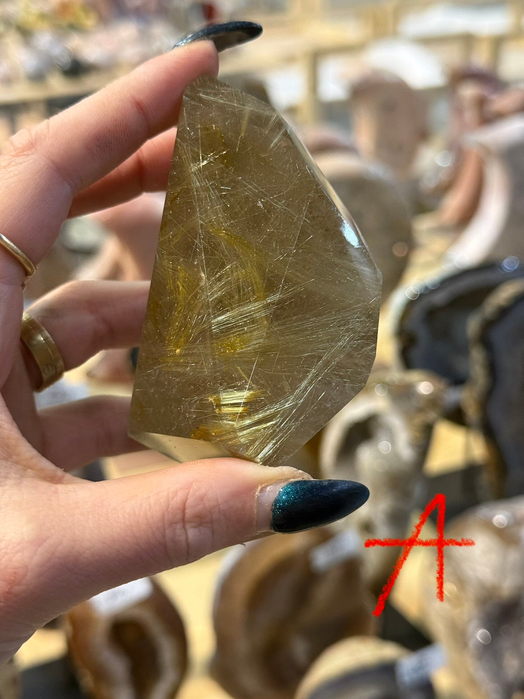 Golden Rutile - Freeform - Choose your Option