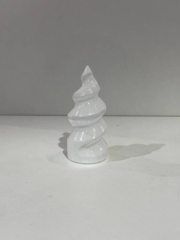 Selenite - Spiral - 10CM
