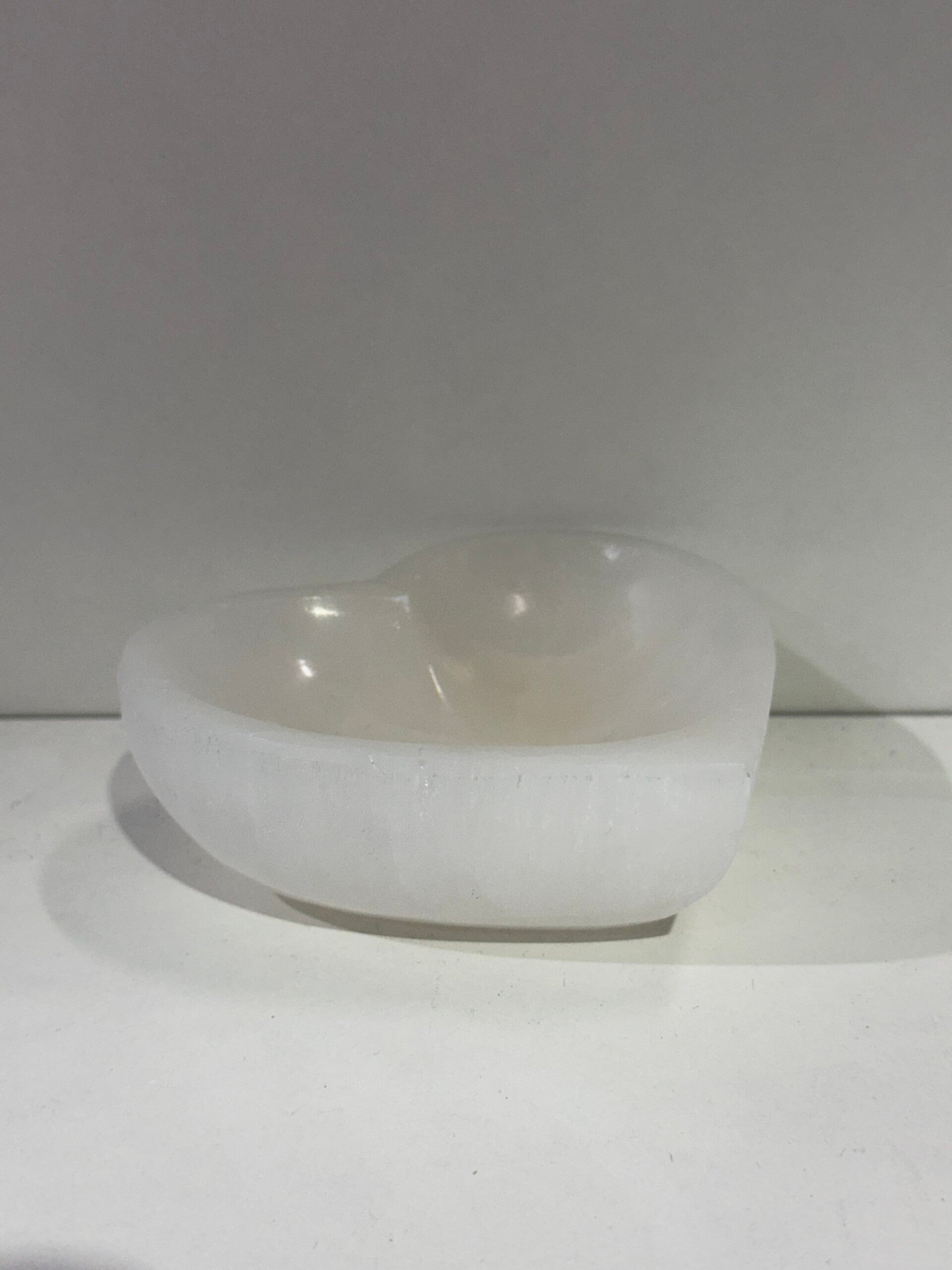 Selenite - Heart Bowl - 20CM