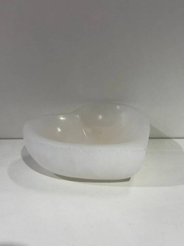 Selenite - Heart Bowl - 20CM
