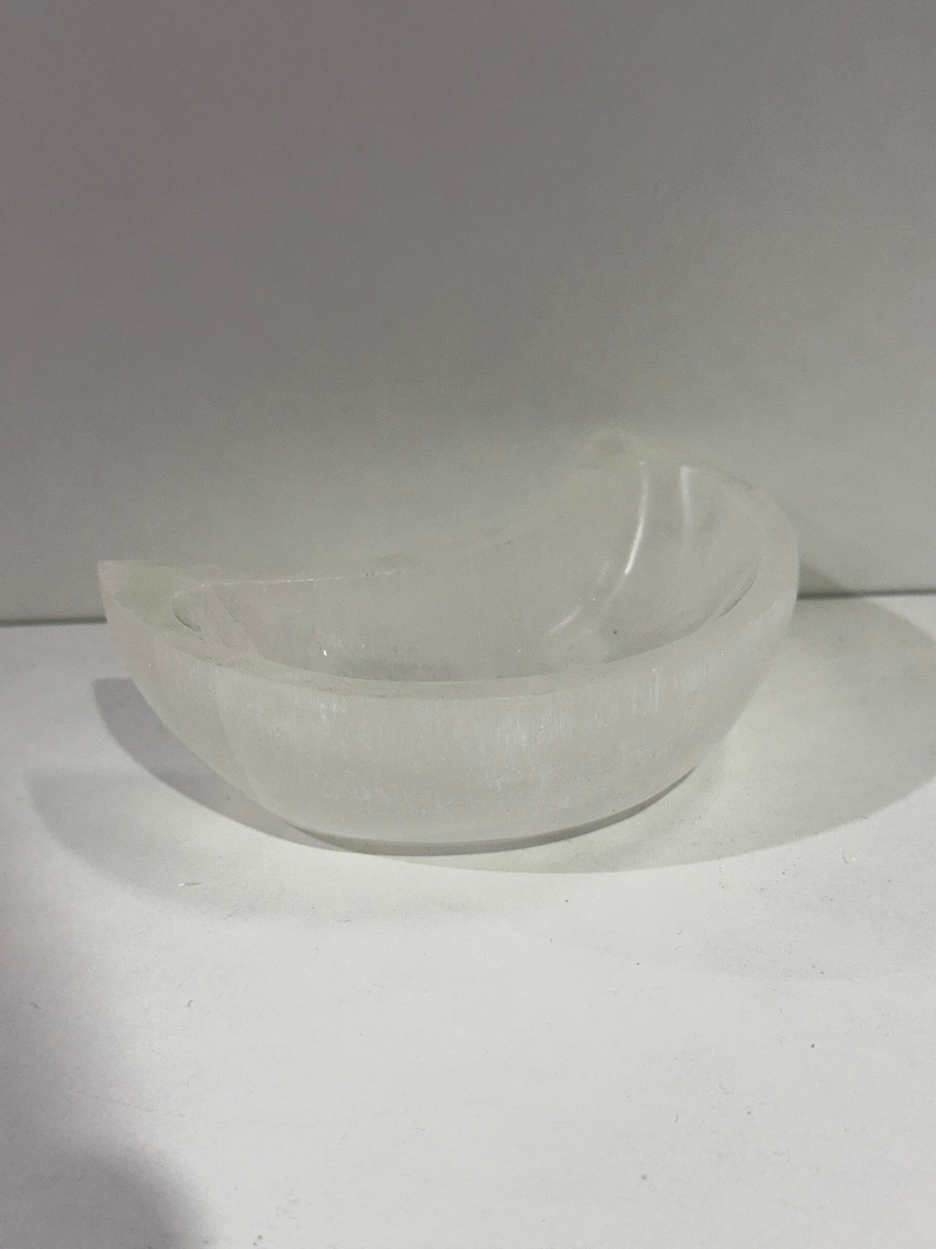 Selenite - Moon Bowl - 10CM