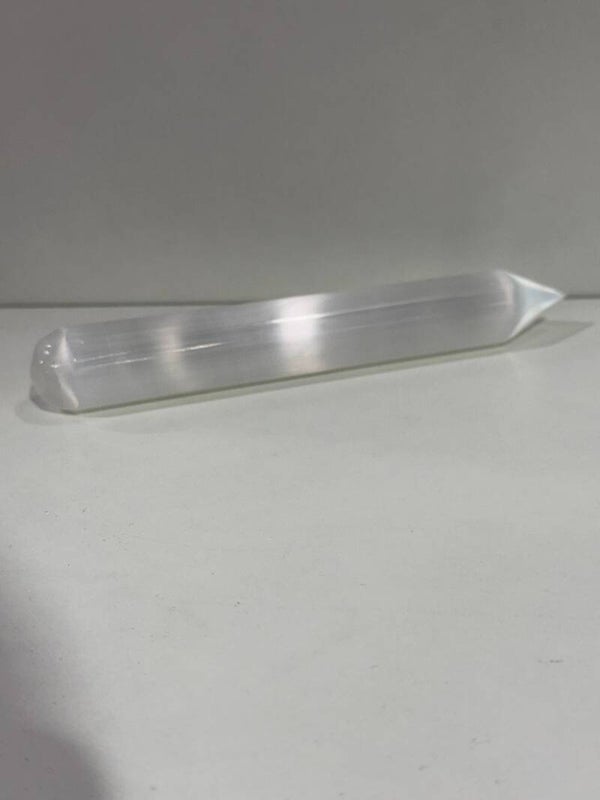 Selenite - Single Pointed Bar - 15CM