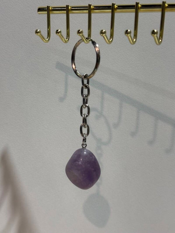 Keychain - Amethyst - Rest, Peace & better sleep