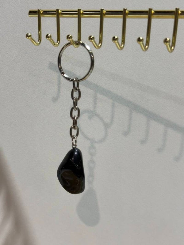 Keychain - Obsidian - Positivity