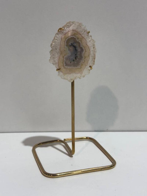 Stalactite on 24karate gold stand