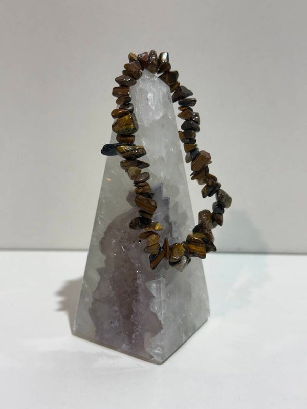 Bracelet - Tigerseye Split (Overthinking, Trauma & Balance)