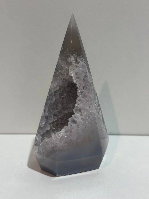 Diamond - Agate with Clear Quartz - 0.236