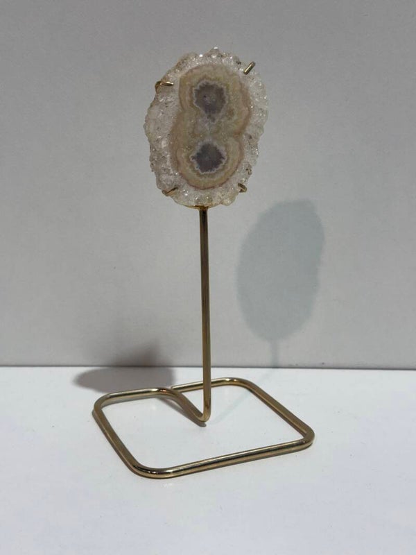 Stalactite on 24karate gold stand