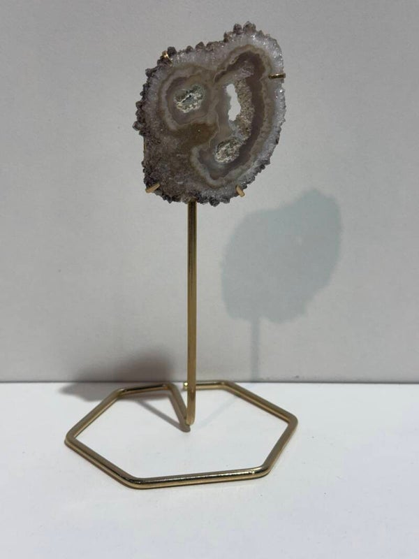 Stalactite on 24karate gold stand