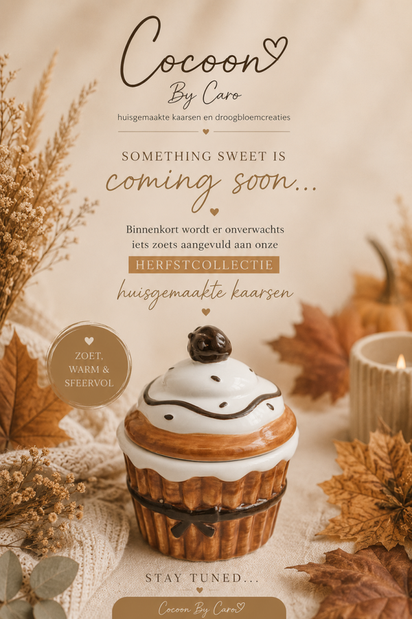 Apple Crumble Cupcake Geurkaars