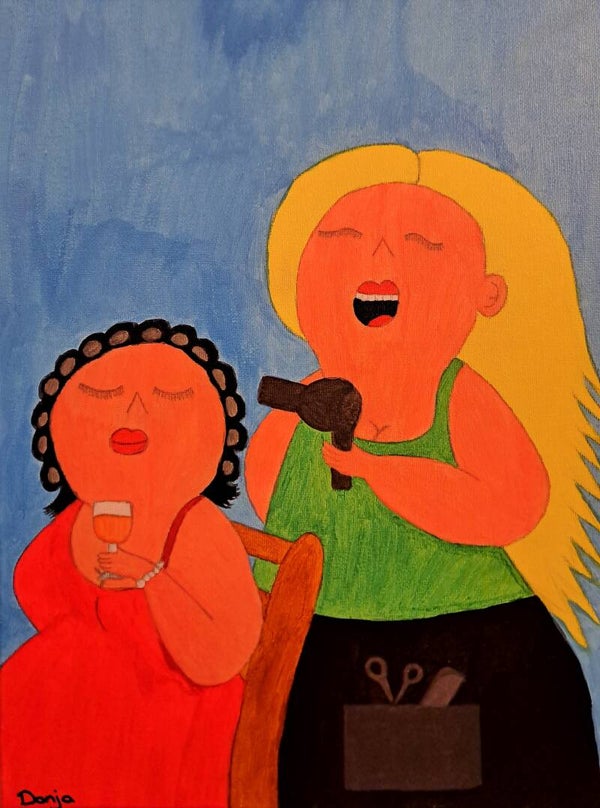 A day at the hairstylist