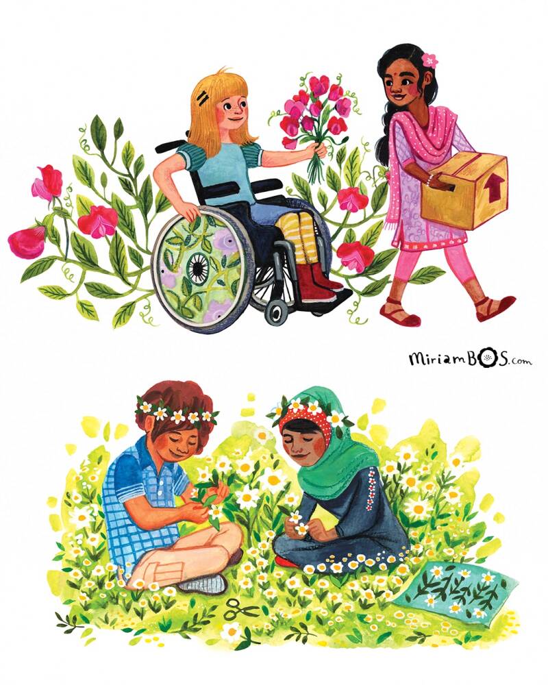 book-non-fiction-kids-how-to-speak-flower-running-press-molly-williams-illustration-kids-wheelchair-helping-friendship-inclusive-illustrated-by-miriam-bos-prot-standard-4srz3k.jpg