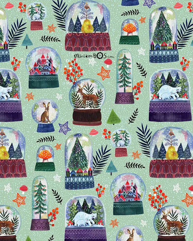 copyrighted-pattern-holidays-dear-stella-xmas-snowglobes-illustration-by-miriam-bos-prot-standard.webp