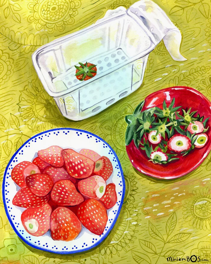 copyrighted-print-food-strawberries-in-a-bowl-illustration-by-miriam-bos-nprot-standard.png