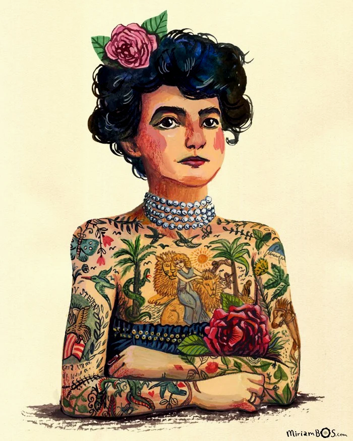 copyrighted-print-portrait-maud-wagner-tattoo-lady-illustration-by-miriam-bos-nprot-standard-8wuwjm.png