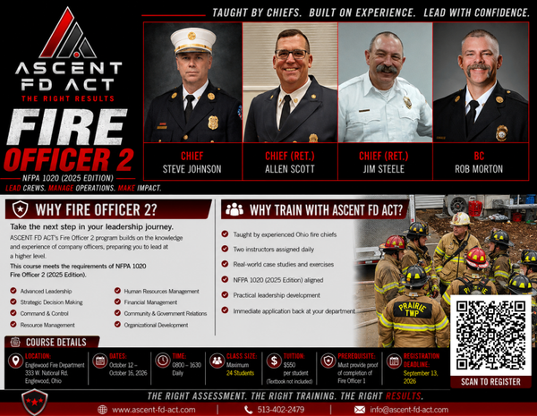 Fire Officer II: Englewood, OH
