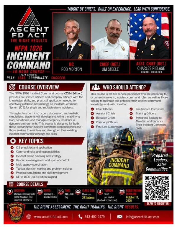 ICS NFPA 1026 Woodlawn, Ohio