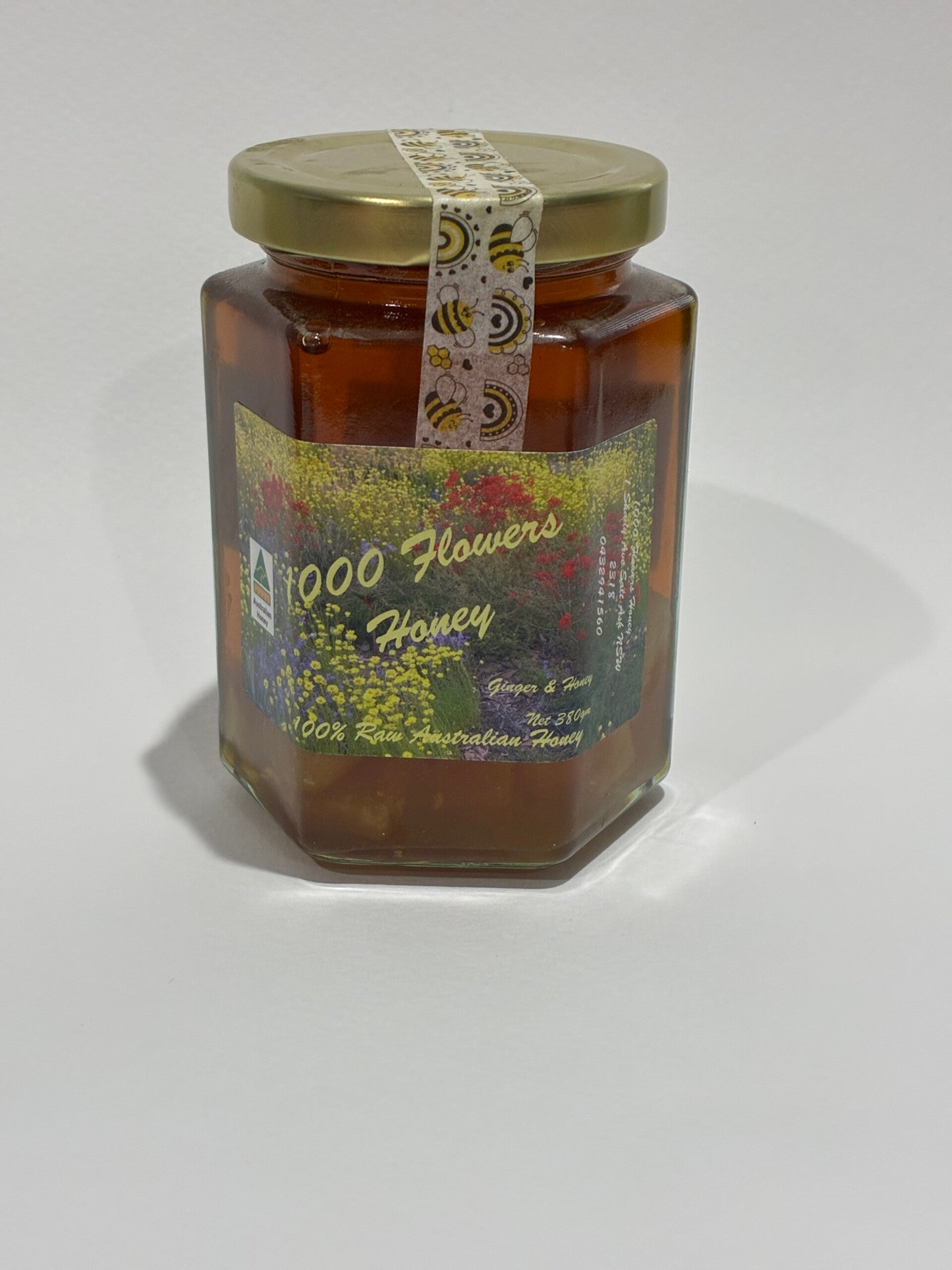 380g Ginger Honey