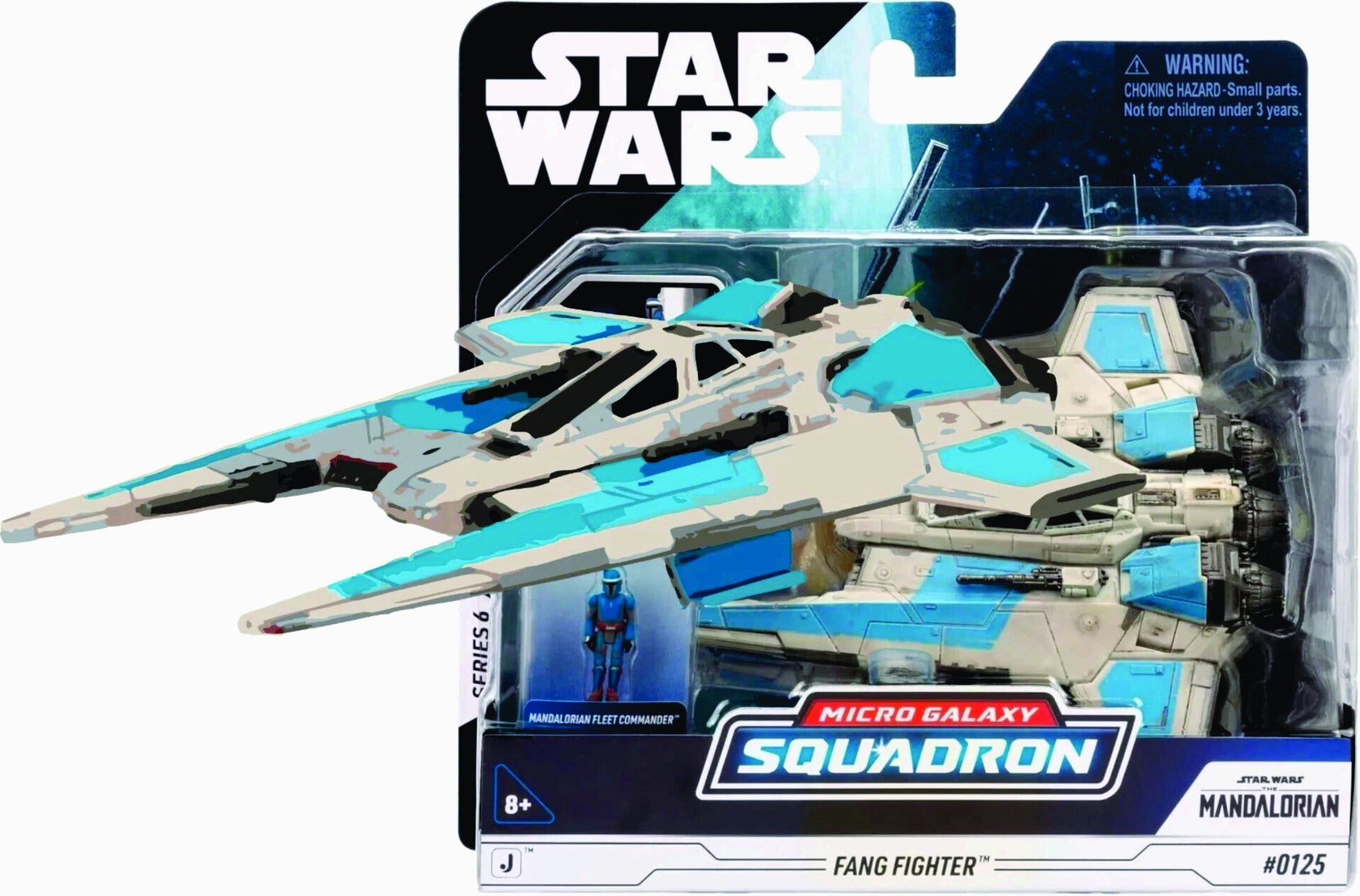 Star Wars The Mandalorian Micro Galaxy Squadron Fang Fighter