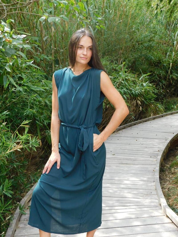 Robe Hercule Bleu canard