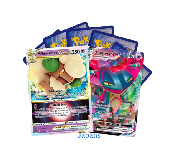 10 Pokémon V / Ex Kaarten