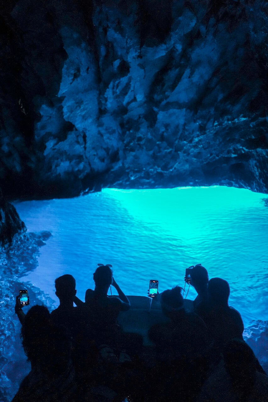 Blue cave boat tour from Split
