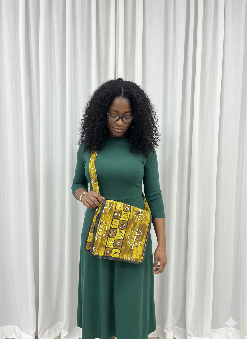 Sac Besace "Lumière Éthnique"