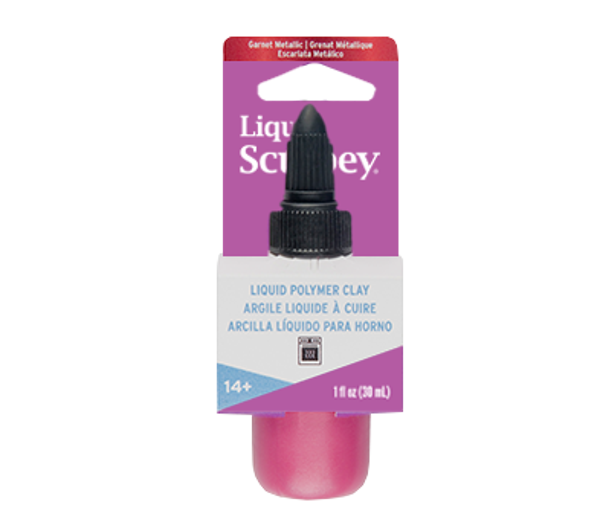 Liquid Sculpey: Garnet Metallic, 29 ml