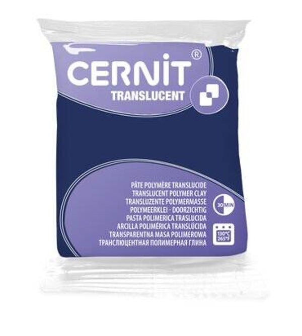 Cernit translucent Blueberry 249
