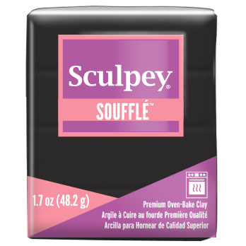 Sculpey Soufflé: Poppy Seed 6042