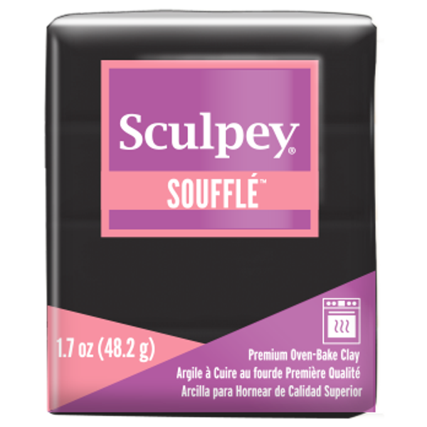 Sculpey Soufflé: Poppy Seed 6042