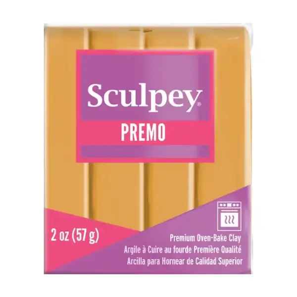 Sculpey Premo:  Mustard 5011