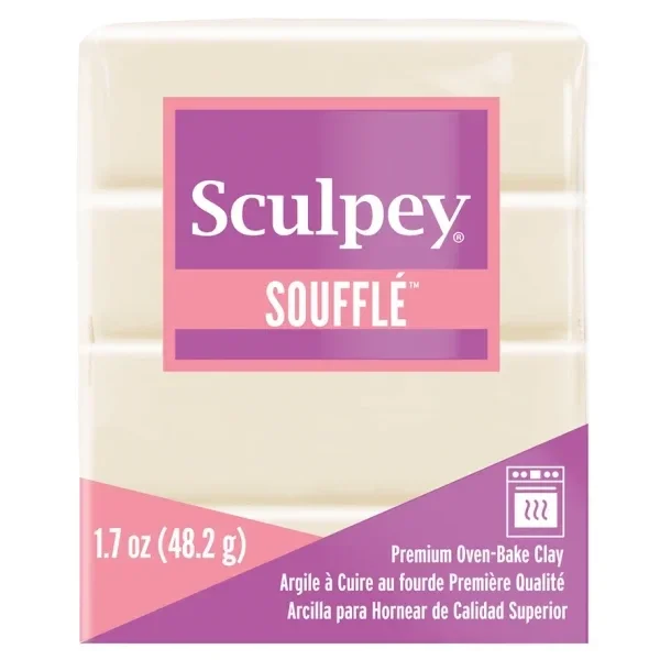 Sculpey Soufflé: Ivory 6647