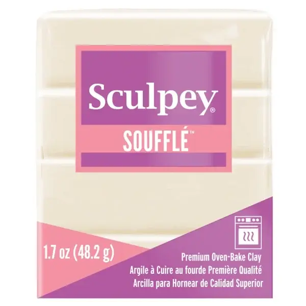 Sculpey Soufflé: Ivory 6647