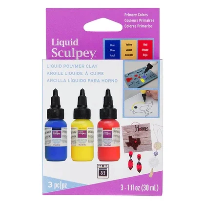 Liquid Sculpey Multipack Primary, 3 x 30 ml