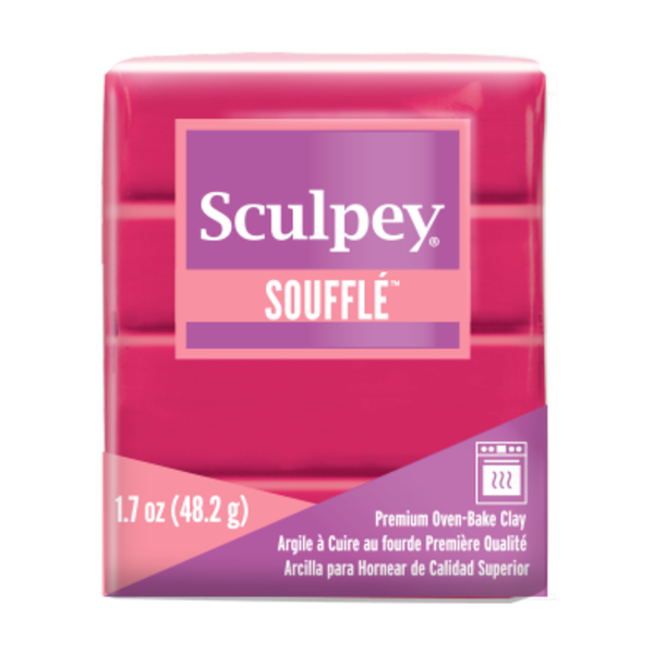 Sculpey Soufflé: Raspberry 6004