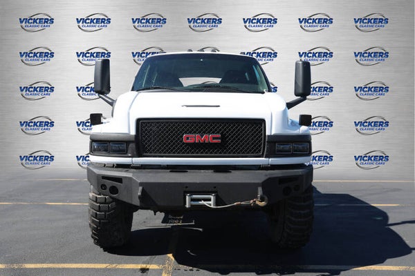 2006 GMC white monster truck