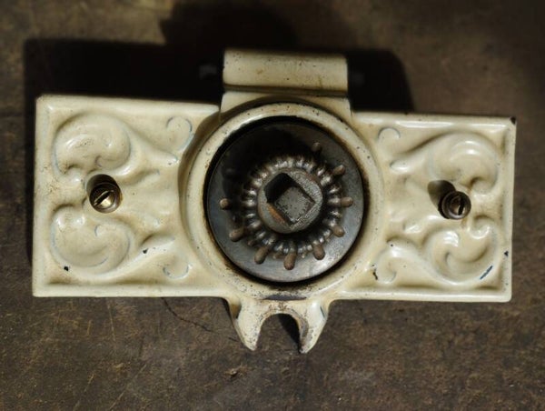 Porte Godin N°77 cendrier valve d'air Blanc ivoire
