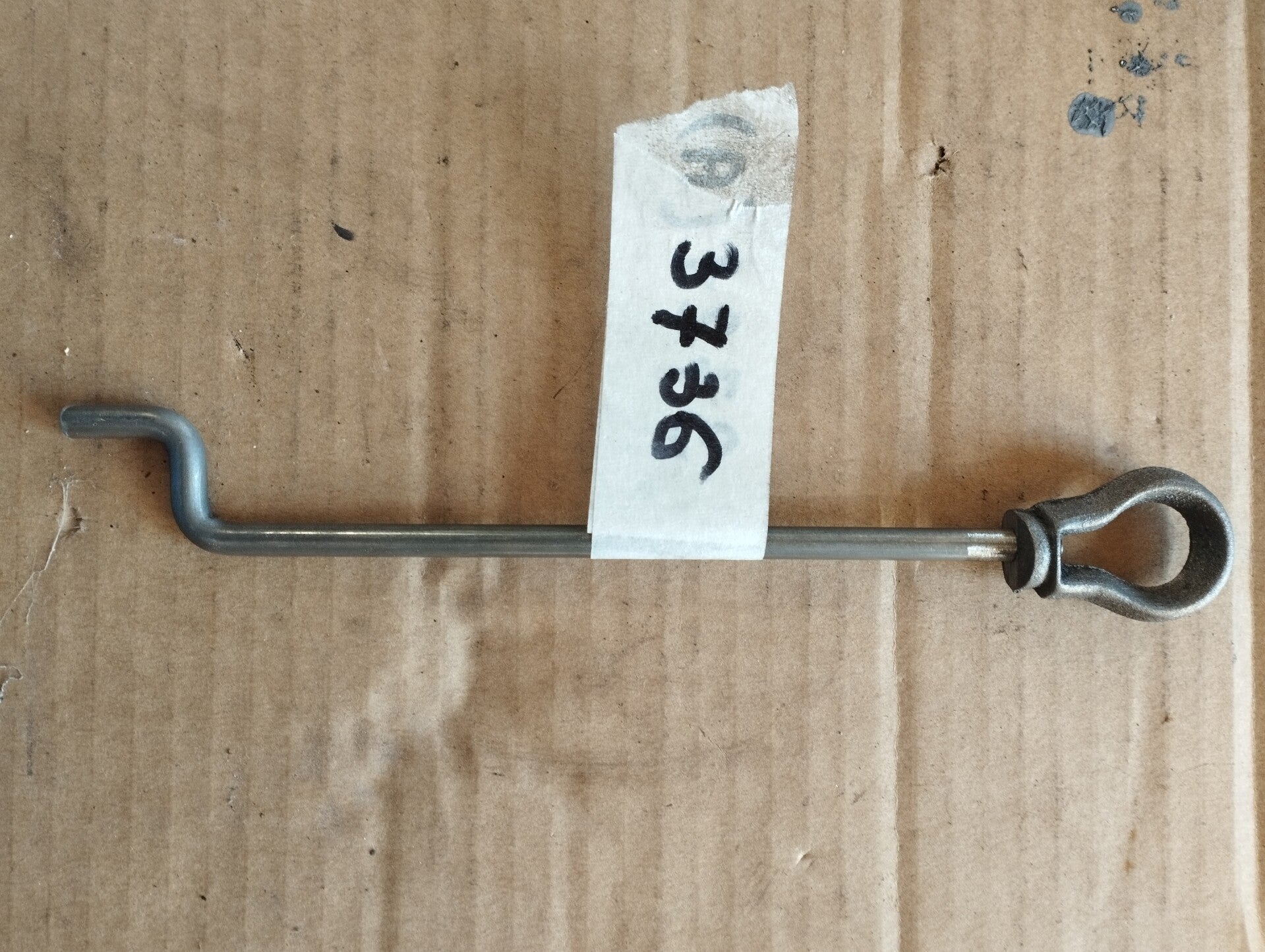Tige ou tirette de décendrage de grille de fond Godin "Belle époque" 3736