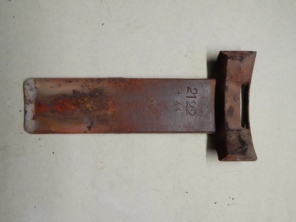 Lame ou Conduit d'air pour POÊLE A BOIS GODIN Modèle 2122 ou 3720 A bon état