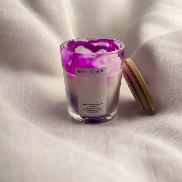 Bougie parfumée - Aura Marbrée