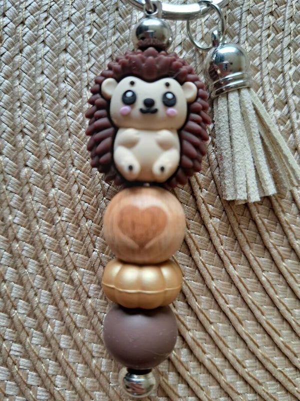 Sleutelhanger - EGEL (zilverkleurig)