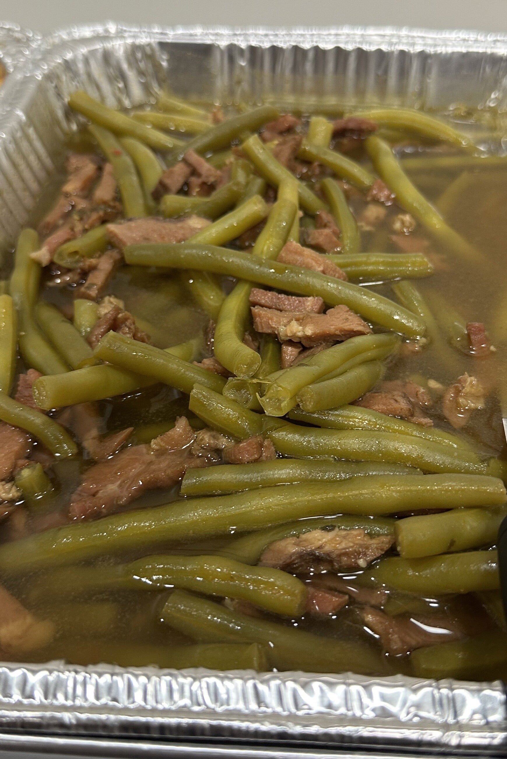 Green Beans w/Smoked Turkey