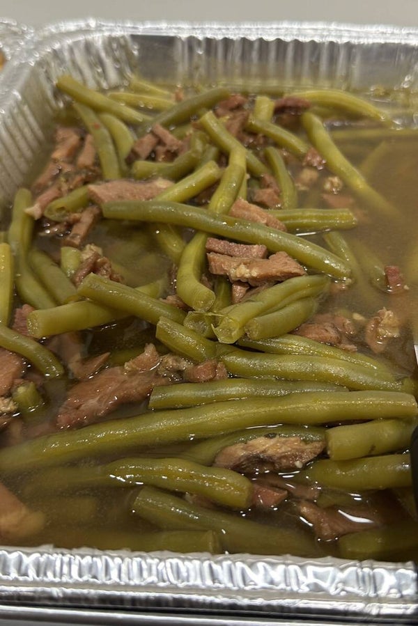 "Fresh" Green Beans w/Smoked Turkey