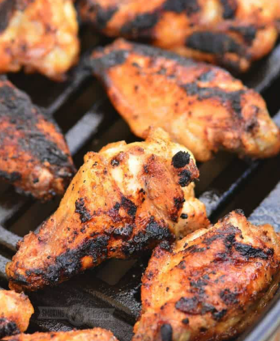 Scrumptious Style Grilled Party Wings