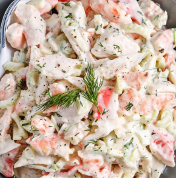 Seafood Salad w/Imitation Crab