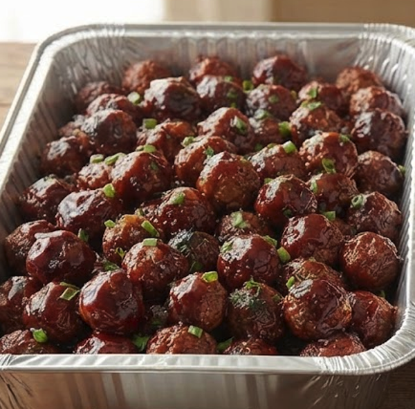 Scrumptious Meatballs with Barbecue Sauce