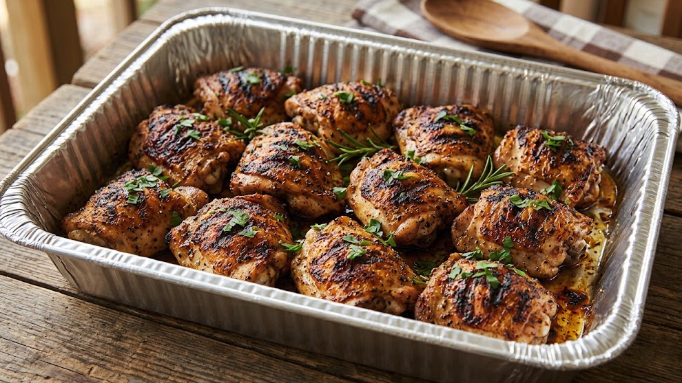 Grilled Chicken Thighs (bone in)